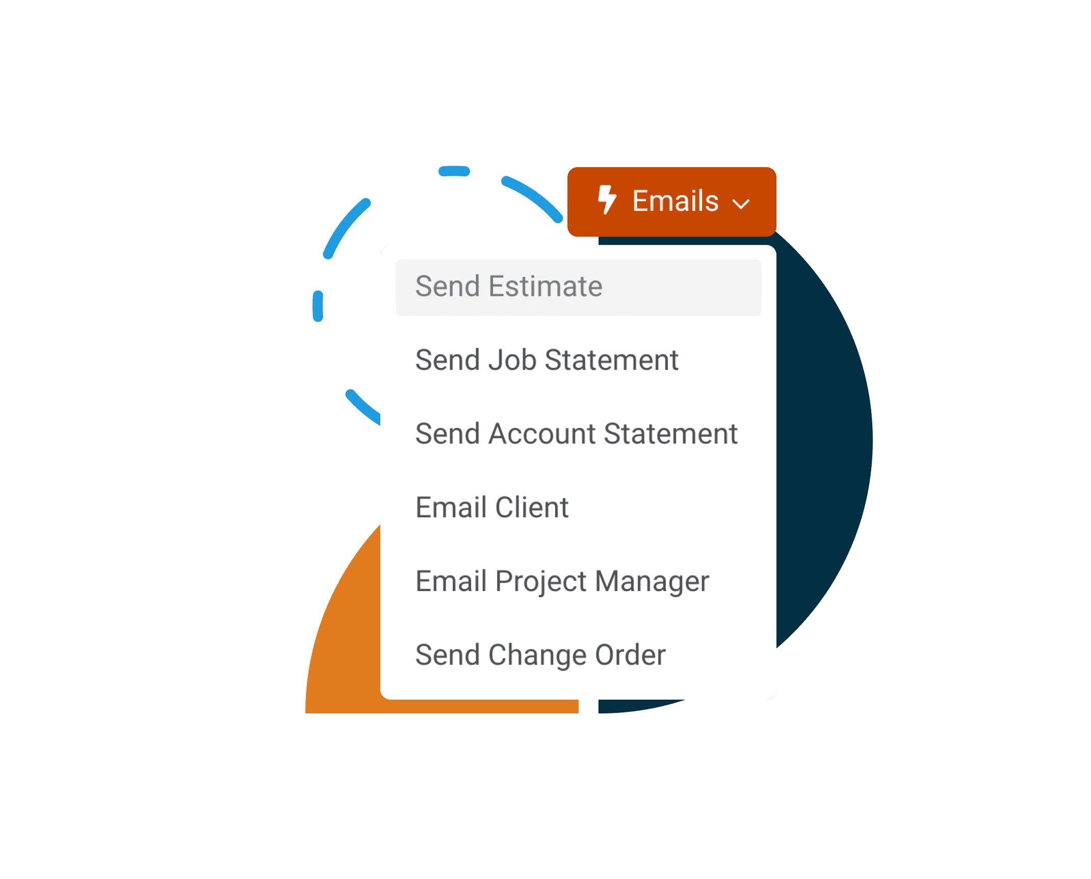 Sending an email estimate in ProStruct360
