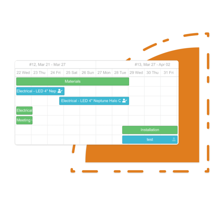 Gantt Chart in ProStruct360